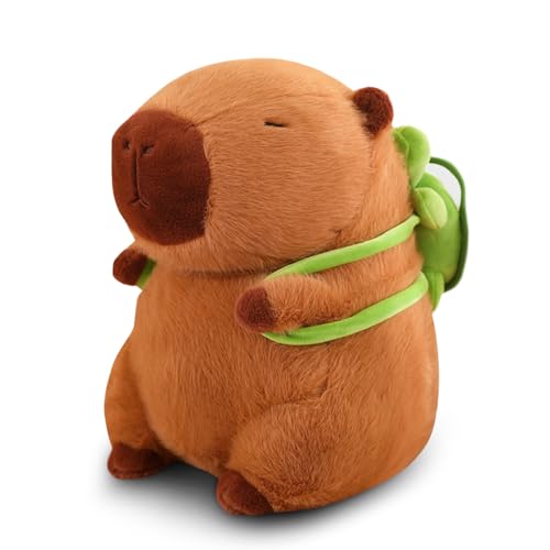 WESOPAN Capybara Plush Toy, Cute Stuffed Animals Kawaii Capibara Plush Pillow Christmas Birthday Easter Valentine's Day Gift for Kids Boys Girls (9