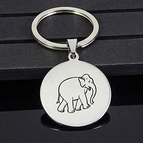 Preisvergleich Produktbild GMTEXTILES Elefantenschlüsselbund für Männer und Frauen