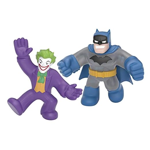 Bandai - Heroes of Goo JIT Zu - Figura DC Héroes Pack 2 Figuras Batman Vs Joker 28X26,5X6 Cm