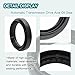 2 Pack 91205-P0X-005 Automatic Transmission Drive Axle Oil Seal-Compatible With Honda Pilot 2003-2015,Civic 2016-2021,CR-V 2002-2021,Insight 2019-2021,Drive Axle Oil Seal Replacement