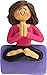 Female Yoga Class Ornament Girl Gift Holiday Christmas Birthday