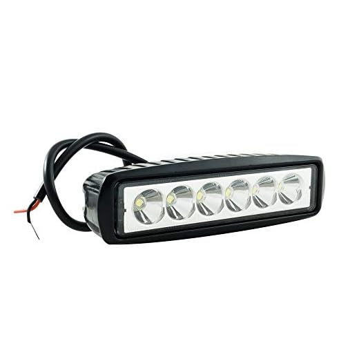 2 x 18 W LED spotlight LED-strålkastare lampa extra djup för off-road bil 12 V 6 LED 18 W