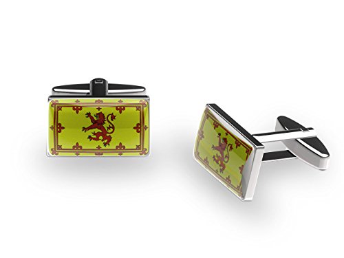 Cuffs 'N' Collars  écossais Lion Boutons de manchette (avec boîte cadeau) Cover