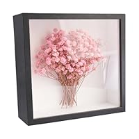 3D Bilderrahmen Zum Befüllen, 20x20 cm Objektrahmen, 3D Bilderrahmen, Objektrahmen Zum Befüllen, Bilderrahmen Tief Zum Befüllen Für Fotos, Sträuße, Zeichnungen, Erinnerungsstücke, Medaillen