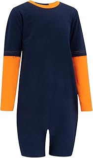 SpecialKids.Company Dress Up & Pretend Play,Fancy Dress,Kids & Toddlers Special Needs Clothing for Older Children (3-16 Yrs Old) - Zipback Long Sleeve Short Leg Bodysuit for Boys and Girls by Kaycey