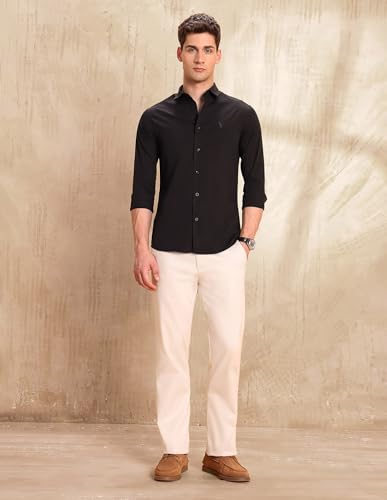 Image of U.s.Polo Association Men's Tailored fit Equestrian Aisle Theater Shirt