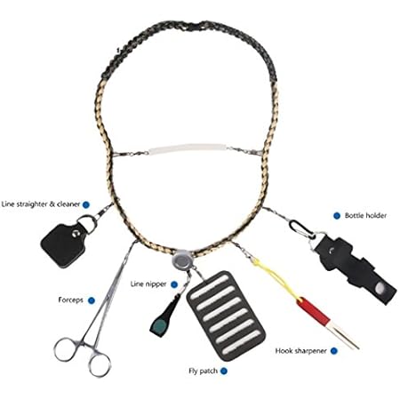 Amazon ランヤード Lanyard ラニヤード フライフィッシング７ツールセット ネックストラップ 並行輸入品 Upper Stream アクセサリー