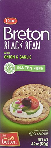 Breton No Gluten Black Bean With Onion and Garlic 4.20 Ounces (Case of 6)