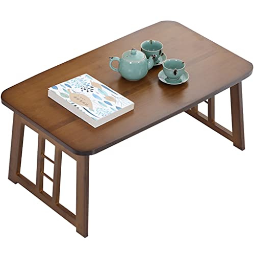 Table basse pliable japonaise tatami en bois 70x40cm pour salon