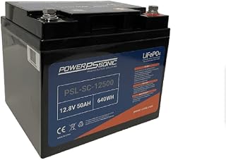 Power Sonic PSL-SC-12500 12.8V50Ah LiFePO4
