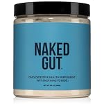 NAKED Gut - Daily Gut Health Supplement - Natural Gut Health Powder for Gut Cleanse, Digestive Support, GMO-Free, Soy-Free, Gluten-Free, Vegan and Hypoallergenic, 40 Servings