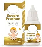 RJ Swarna prashana Drops with Gold Ash | Swarna Prashan | Suvarnaprashan Drop for Children Ayurvedic for Kids (15 ml)