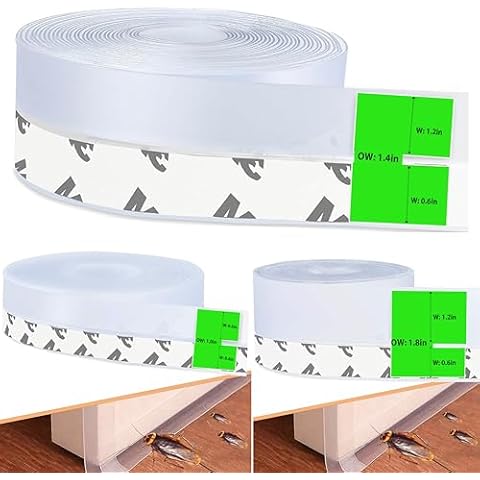 Door Weather Stripping Door Seal Strip, Sealing Sticker Sealing Tape for Door Draft Stopper Adhesive for Doors, Suitable for Windows, Doors Cover