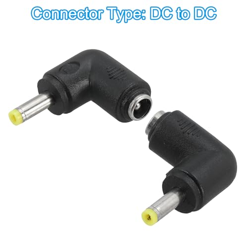 Adaptador de Conector de Poder PATIKIL, 4 Piezas Ángulo 90 Grados miniatura 4
