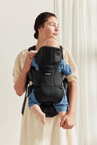 Image of BabyBjorn Baby Carrier Free, 3D Mesh, Black