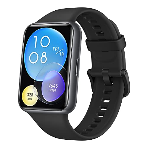 HUAWEI Watch Fit 2 Relojes Inteligentes, Pantalla FullView con Bordes ultrafinos, GPS, Llamadas Bluetooth,Seguimiento de un Estilo de Vida Saludable, animaciones de Entrenamiento rápido, Compatible