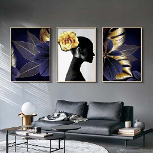 Photo salon décor à la maison tableau abstrait violet et doré élégant