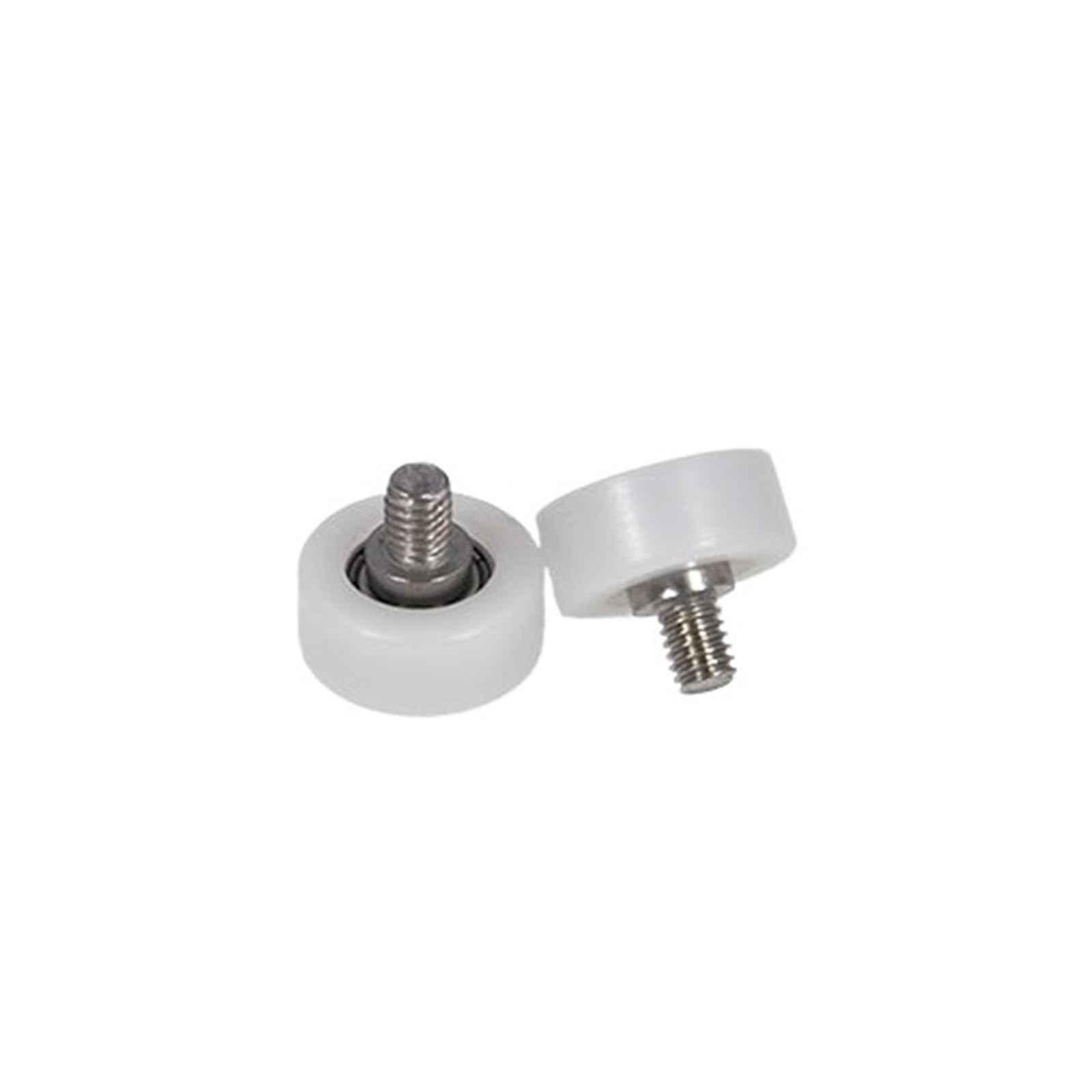 FQJYXWEWL 1PCS externally Threaded POM Plastic-Coated Bearing BS68516-8C1L6M4 high wear-Resistant Nylon Threaded Guide Wheel