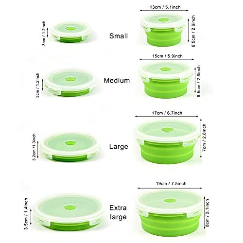 Voedselbox, lunchbox Gemakkelijk schoon te maken en te onderhouden voor picknick buiten(4-delige set) - Image 5