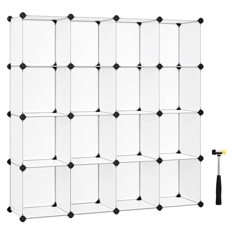 SONGMICS Organisateur Modulable 16 Cubes Cover