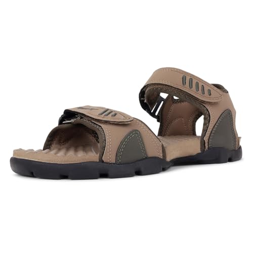 Sparx Men's SS0103G Olive Camel Sandal 9 (SS0103GOLCL0009)