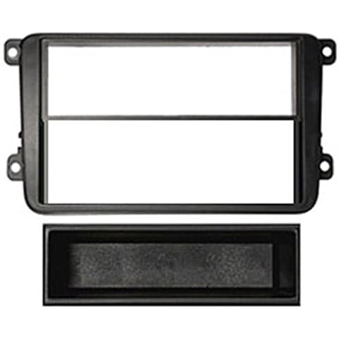 Autoleads FP-17-03 Car Audio Single DIN Facia Adaptor, Black Cover