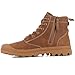 Palladium Men's Pampa Zip Leather Legacy Boots, Mahogany, 10.5M