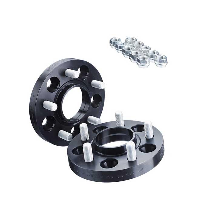 H&R DRM-System Spürverbreiterungsatz 44mm pro Achse - Lochkreis 5x120 - Mittenzentrierung 67,0mm - System M14x1,5 - kompatibel mit Opel - Schwarz