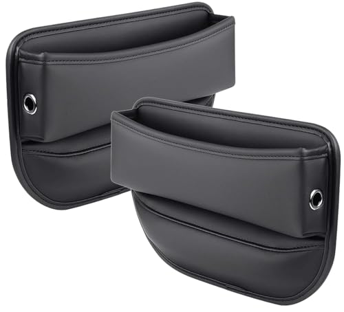 NINQ Organizer Riempitivo per Seggiolino Auto Mercedes Benz GLC Class GLC 220d C253 GLC 250d C253 GLC 300 C253 GLC 350e, Scatola Portaoggetti Console per Auto Tasca Laterale Portaoggetti