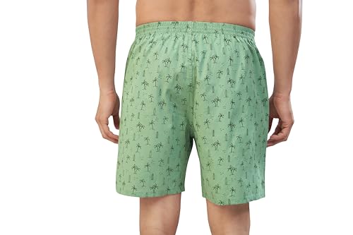 Image of Nermosa Men's 100% Cotton Boxer Shorts - Soft, Breathable, All-Day Comfort (Pack of 3)