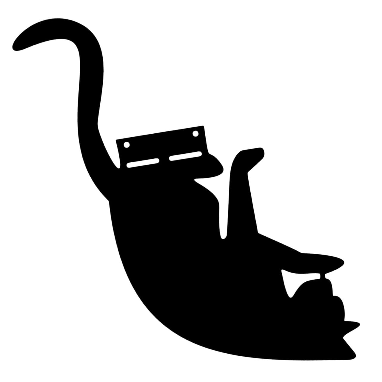 Gato de metal Ciieeo para decorar tu jardín y darle un toque único a tu hogar