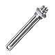 Edelstahlheizung 1 (DN25) Durchmesser 33.2mm BSP Heizpatrone Edelstahlflansch mit Silikonring 48V 1500W 2U