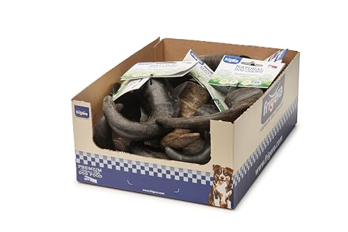 Frigera Büffelhorn L 1St. 300g - Natürlicher Kausnack für Hunde, unterstützt Gelenke, reich an hochwertigem Protein, geruchsarm, Langer Kauspaß.