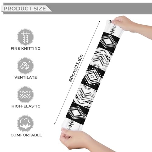 Women Girls Casual Moisture Wicking Cushioned Crew Socks Knee High Athletic Socks3