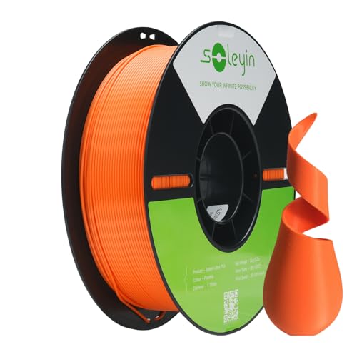 Image of Soleyin Ultra PLA Filament 1.75mm PLA 3D Printer Filament High Speed 30-600mm /s Dimensional Accuracy + /- 0.02mm, 1kg Spool (2.2lbs)-Rosehip