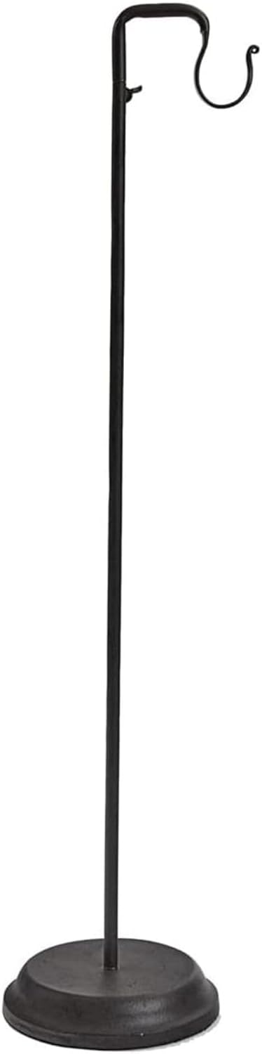 Park Designs Iron Vertical Adjustable Stocking Hanger | 6" Dia x 27.5" H Free-Standing Stocking Hook | Modern Minimalist Metal Stand for Stockings | Ideal for Apartments, Shelves, or Entryways