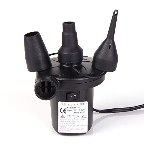 Image of Multi-Purpose Electric Air Pump for Quickly Inflates /Deflates Sofa, Bed, Swimming Pool Tubes, Toys,Air Bags, Mattresses