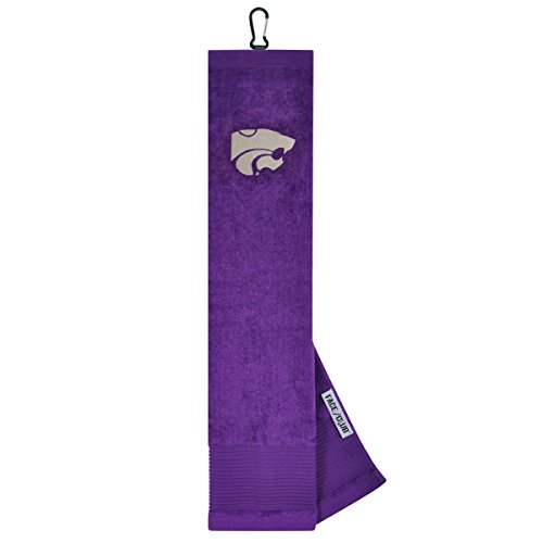 Kansas State Wildcats Face/Club Embroidered Towel