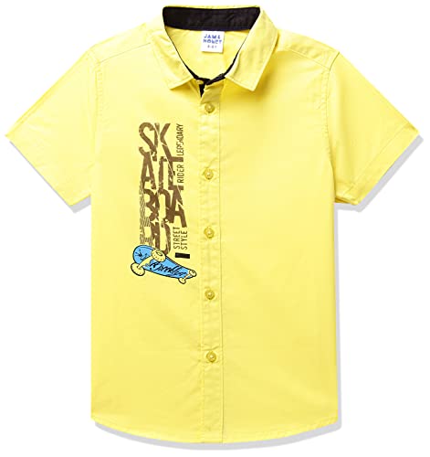 Image of Amazon Brand - Jam & Honey Boy's Regular Fit Shirt