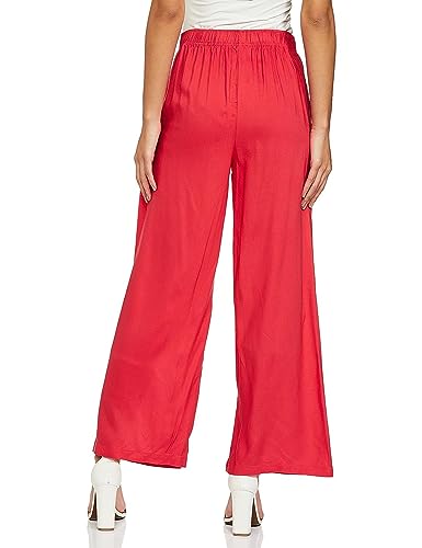 Image of Fancy Star Women Super-Combed Cotton and Rayon Solid Full Length Regular Palazzo