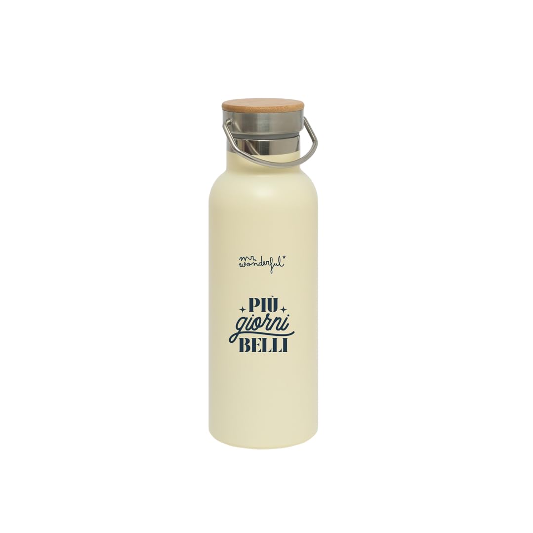 Mr. Wonderful - Thermal Bottle - More Beautiful Days