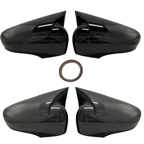 Coque de rétroviseur pour Renault Clio 4 IV 2012-2020 finition carbone