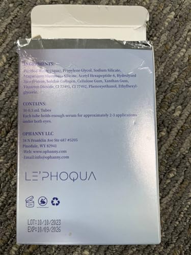 Le’Phoqua Instant Firm Eye Tightener: Temporary Eye Tighter Eye Cream, Rapid Reduction Eye Serum For Under Eye Bags And Wrinkles thumb #6