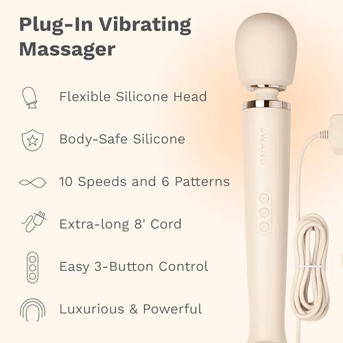 Le Wand Powerful Plug In Vibrating Massager à vibrations intenses - 2