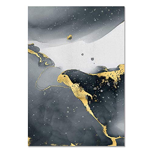 Impression aquarelle moderne abstrait grand format pour habiller un mur vide