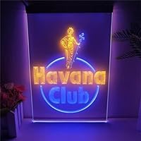 Amazon.co.jp: ハバナクラブネオンサイン ラム酒 LED ネオンライト