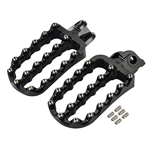 Rippin Moto ADV XW Footpegs for KTM Enduro & Adventure R Motorcycles | Compatible with KTM Enduro 690 & Adventure 790 890 950 990 1090 1190 1290 (Black)