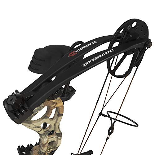 Karnage Dynamic Compound Bow 70 Lbs Rh God's Country, Camo/Black #TOP4