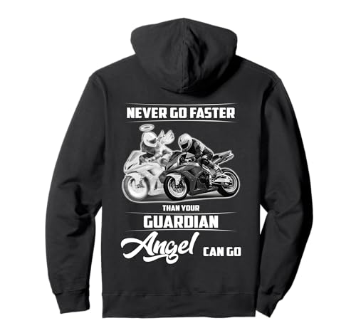 Nie schneller gehen als dein Schutzengel kann gehen Shirt Pullover Hoodie