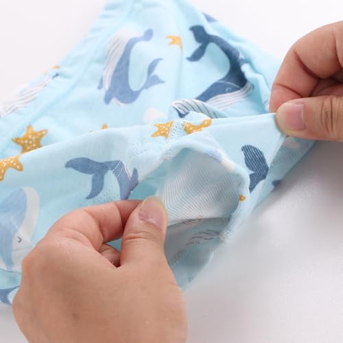 Girls' Colourful Panties Assorted Pattern Cotton Random 6 Pack for 1-13 Years3